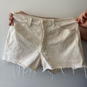 Gravel & Gold shorts natural size 3 (l)